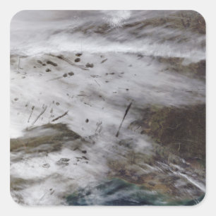 Adesivo Quadrado Fugas da dissipação dos aviões