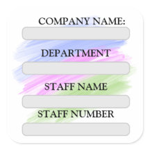 FUNCIONARIOS RÓTULO PARA USO DA EMPRESA