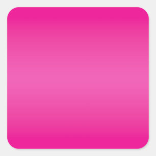 Adesivo Quadrado Fundo Gradiente Rosa Quente em Branco