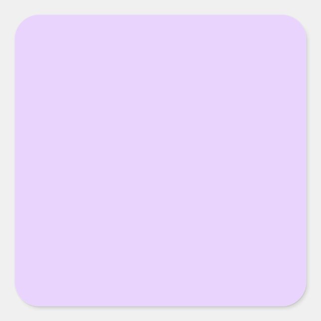 Adesivo Quadrado Fundo Lilac Simples (Frente)