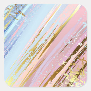 Adesivo Quadrado Fundo Rosa Texturizado