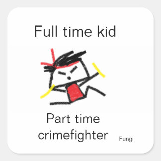 Adesivo Quadrado Fungi