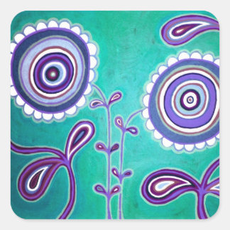 Adesivo Quadrado Funky Bliss