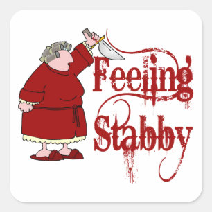 Adesivo Quadrado Funny PMS Statby