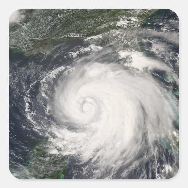 Adesivo Quadrado Furacão Ike 4 (Frente)