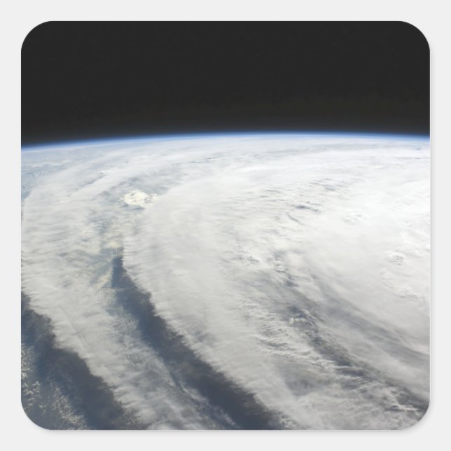 Adesivo Quadrado Furacão Ike 7 (Frente)