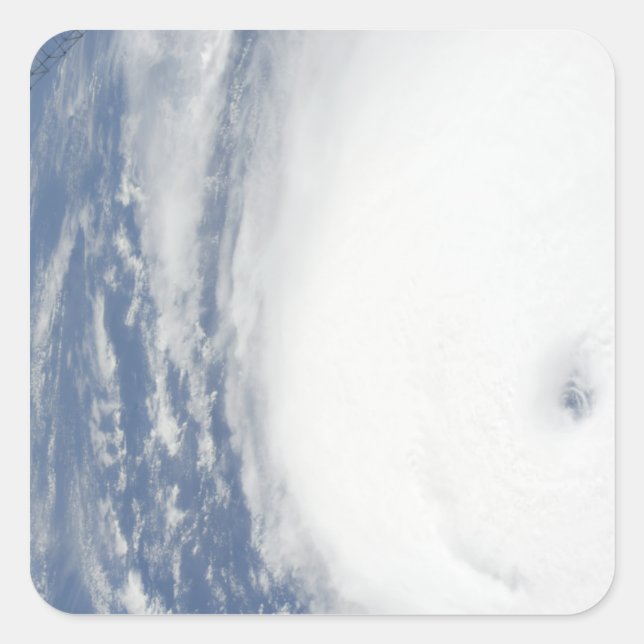 Adesivo Quadrado Furacão Ike 9 (Frente)