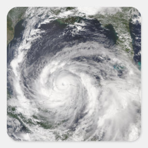 Adesivo Quadrado Furacão Isidore