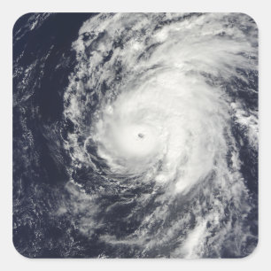 Adesivo Quadrado Furacão Neki a oeste do Havaí