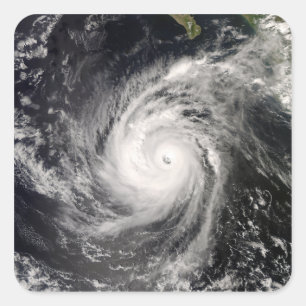 Adesivo Quadrado Furacão Norbert fora de México