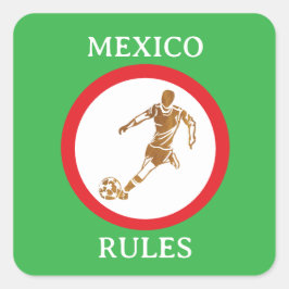 ADESIVO QUADRADO FUTEBOL