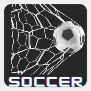 ADESIVO QUADRADO FUTEBOL