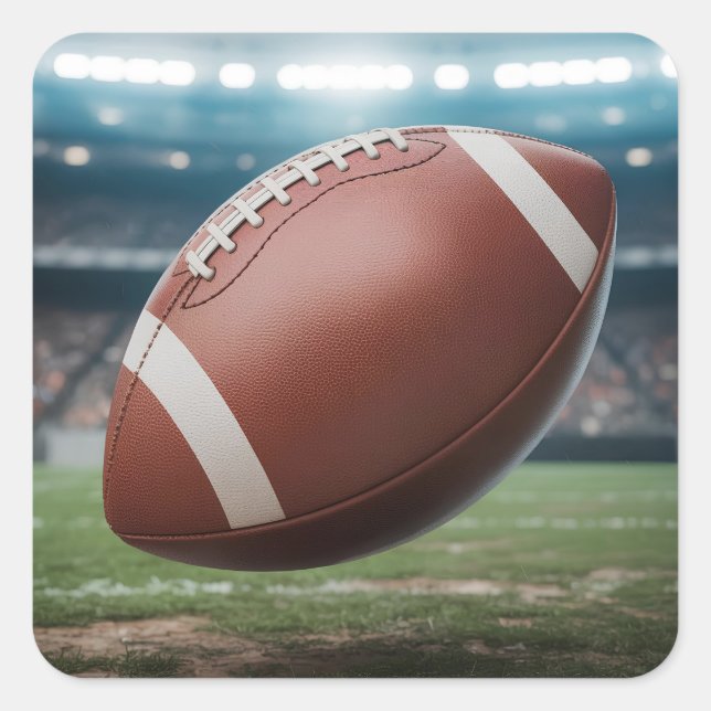 Adesivo Quadrado Futebol americano (Frente)