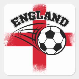 Adesivo Quadrado Futebol de Inglaterra