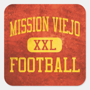 Adesivo Quadrado Futebol de Mission Viejo Diablos