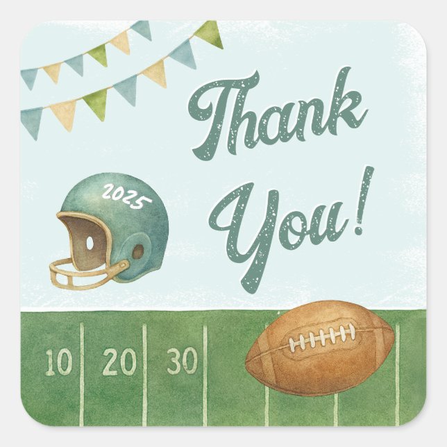 Adesivo Quadrado Futebol do Ano (Frente)