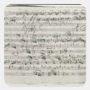 Adesivo Quadrado G. para violino, cravo e violoncelo