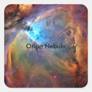 Adesivo Quadrado Galáxia Espacial Orion Nebula