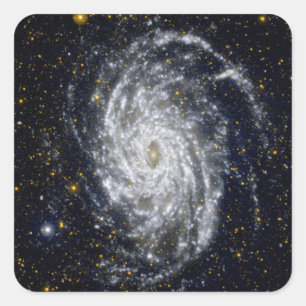 Adesivo Quadrado Galáxia espiral