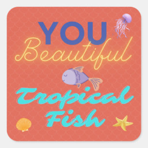 Adesivo Quadrado Galentine's Day Square Sticker