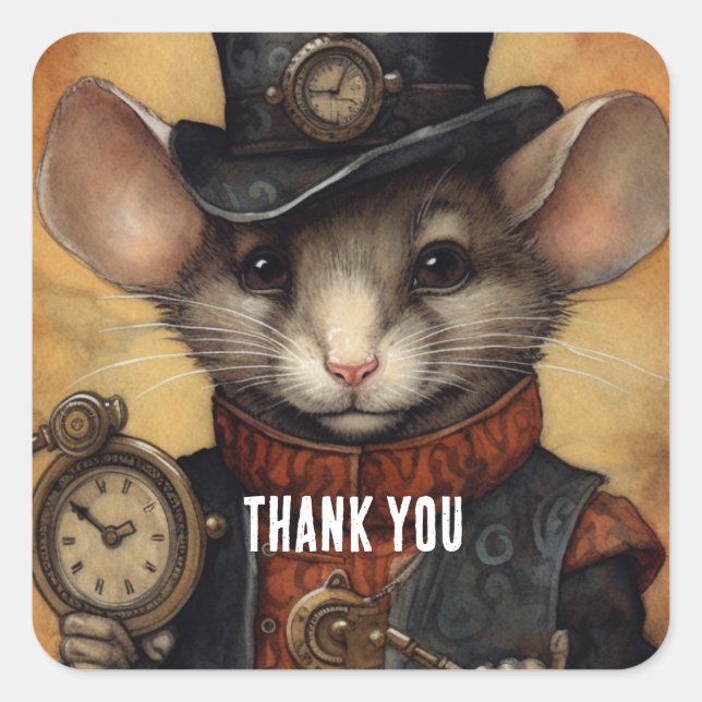 Adesivo Quadrado Galo-do-campo (Frente)