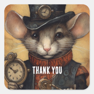 Adesivo Quadrado Galo-do-campo