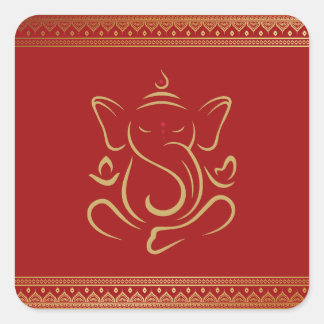 Adesivo Quadrado Ganesh