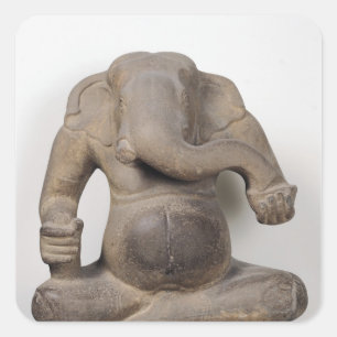Adesivo Quadrado Ganesh, dos parentes de Tuol Pheak