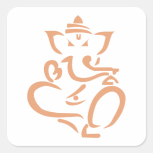 Adesivo Quadrado Ganesha