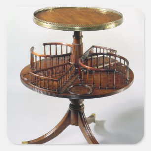 Adesivo Quadrado Garçom mudo de dois níveis de Sheraton