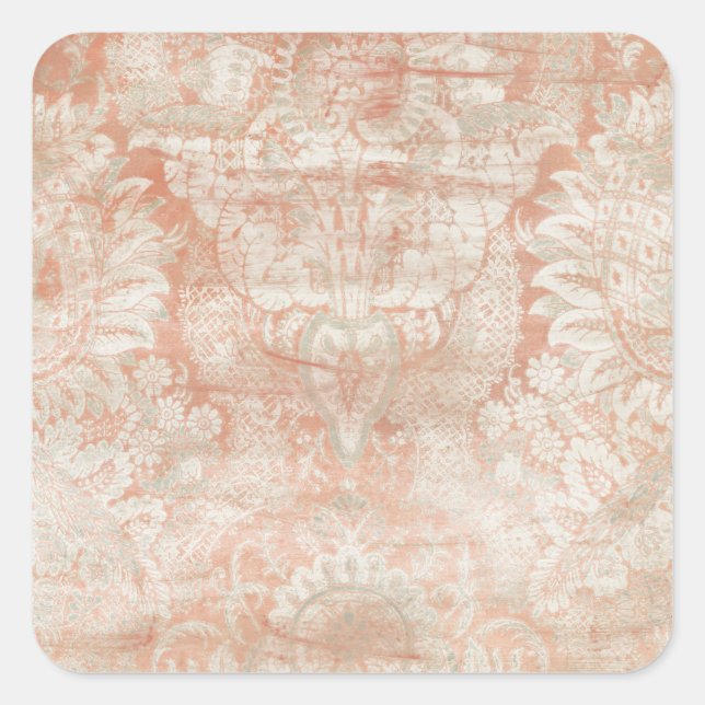 Adesivo Quadrado Garnet Weft (Frente)