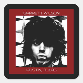 Adesivo Quadrado Garrett Wilson 2026 Stickers