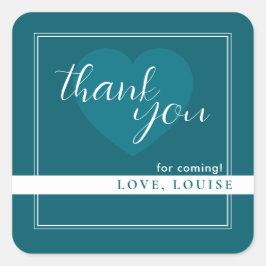 Adesivo Quadrado Gasolina Profunda Obrigado Cardíaca