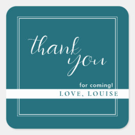 Adesivo Quadrado Gasolina Profunda Obrigado Sticker