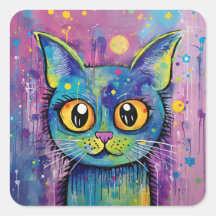 Gato Gatinho Engraçado Misturado Pet Animal