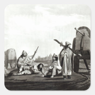 Adesivo Quadrado Gauchos de Tucuman, 1820