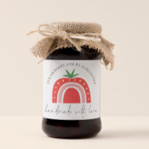 Geléia de Morango Artesanal Nome Arco-íris