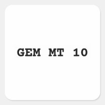 Gem Mint 10 branco