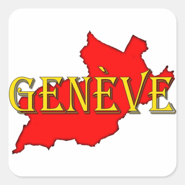 Adesivo Quadrado Genebra (Frente)