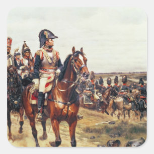 Adesivo Quadrado General do Primeiro Império