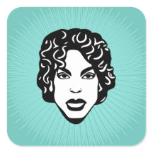 Adesivo Quadrado Genérico de Pessoa