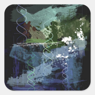 Adesivo Quadrado Gênesis Dia 5: Criaturas