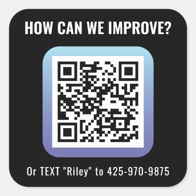 Adesivo Quadrado Genius do Produto (Frente)