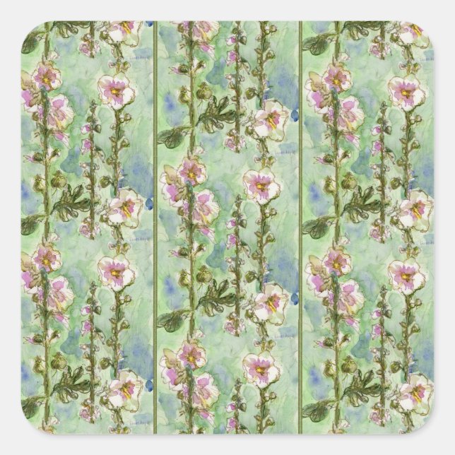 Adesivo Quadrado Gentle Mallow (Frente)