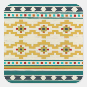 Adesivo Quadrado Geometria Sudoeste III