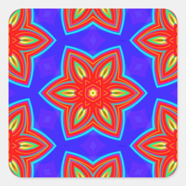 Adesivo Quadrado Geométrico 160614 (05) (Frente)