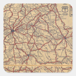 Adesivo Quadrado Geórgia 8