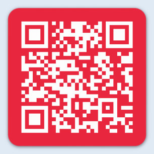 Adesivo Quadrado GERAR INSTANTANEAMENTE Código QR com qualquer site