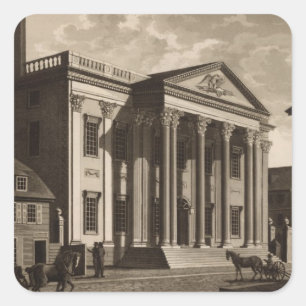 Adesivo Quadrado Gerards Bank in Philadelphia