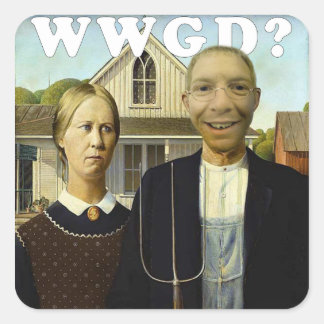 Adesivo Quadrado Gerb Americano